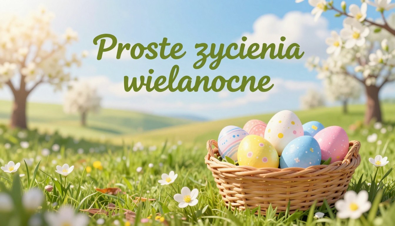 Proste życzenia wielkanocne