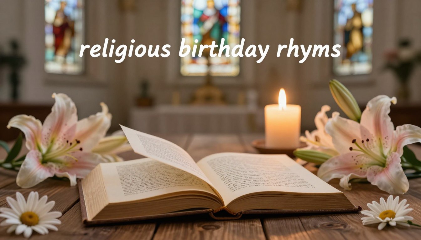 Rymy życzenia urodzinowe religijne