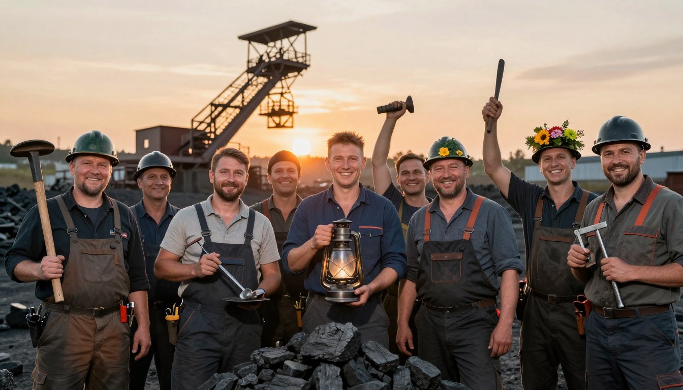 Życzenia dla górników z okazji barbórka