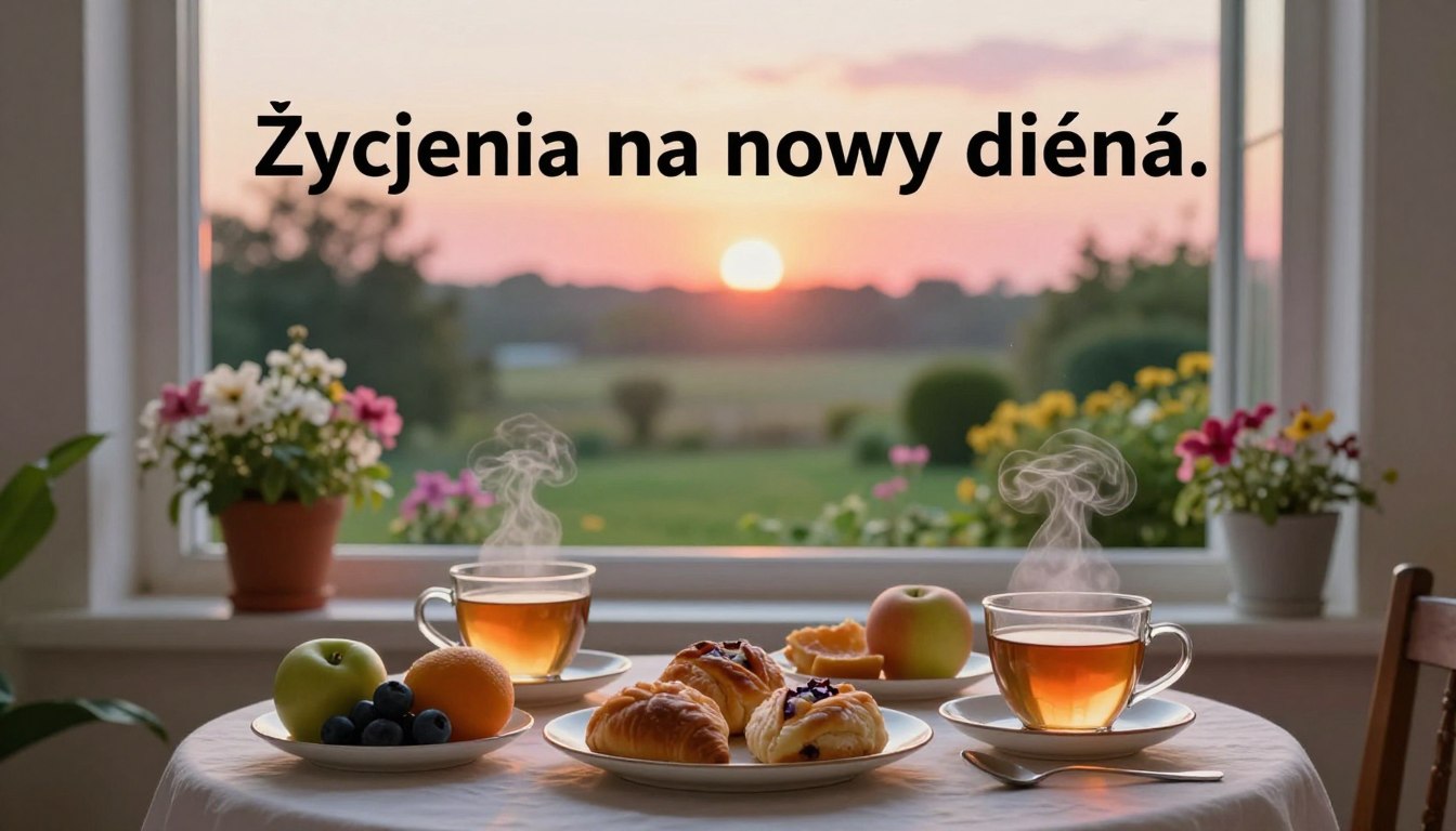 Życzenia na nowy dzień
