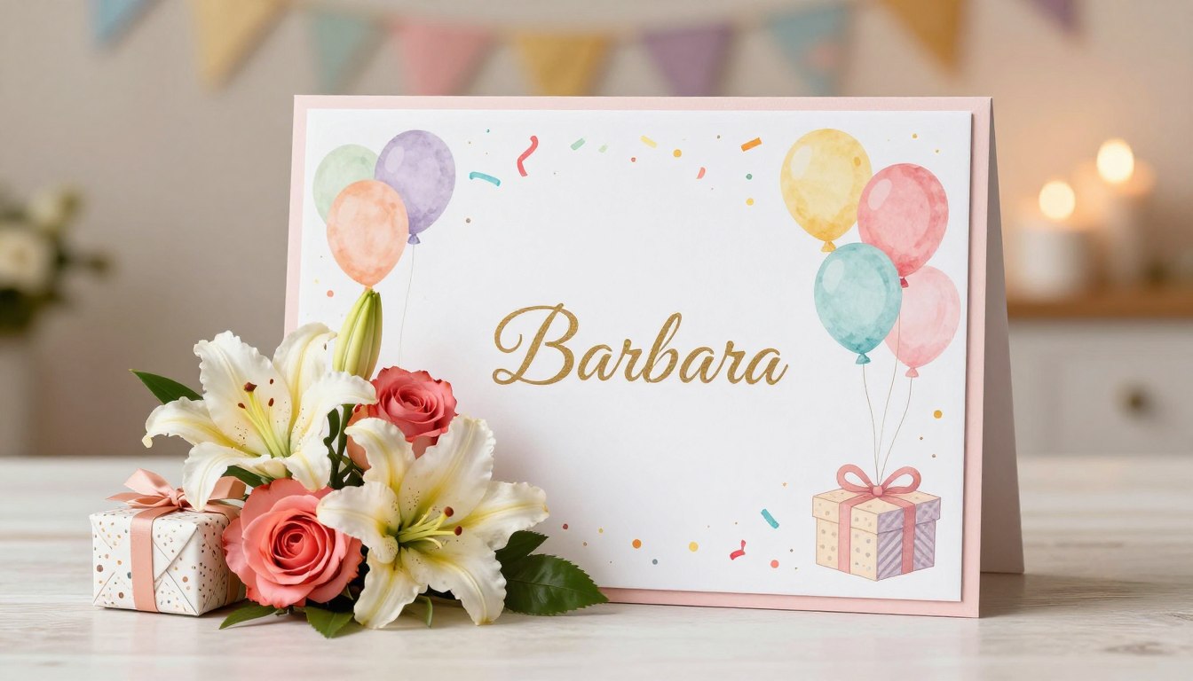 Życzenia urodzinowe dla barbary